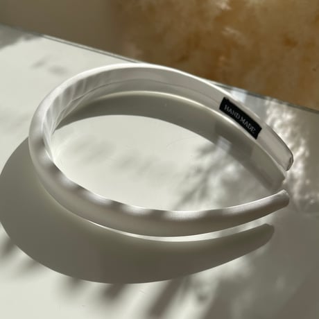 2401HA0048 / Satin headband（White）