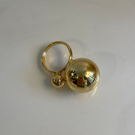 2408RG0507 / Bubble ball Design ring（Gold）