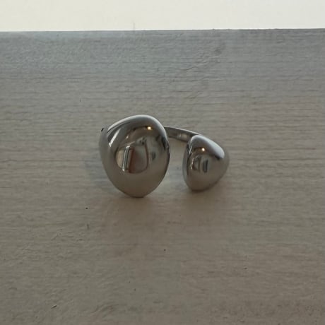 2604RG0780 / Asymmetry drop ring（Silver）