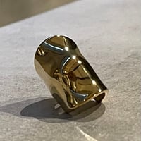 2502EC017 / Craft long design Ear Cuff（Gold）