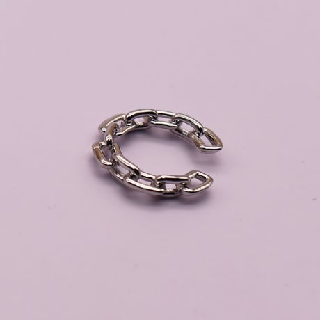 Link chain Small Earcuff （Silver） / EC054
