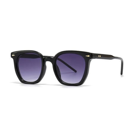 【 Select 】Vintage Square New Style Sunglasses (Black/Gray Gradient)