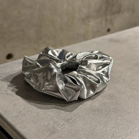 2412HA0052 / Metal hair rubber（Silver)