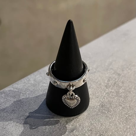 2601RG0726 / Heart charm ring（Silver）