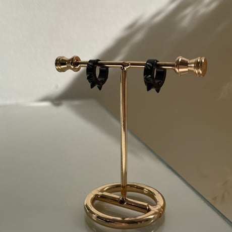 2311PR0602 / Thorn mini hoop Pierce（Black）