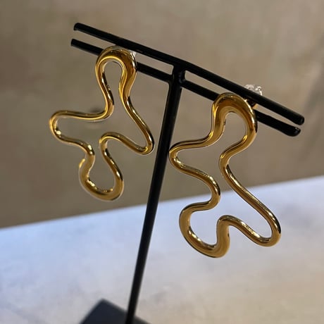 2507PR0794 / Nuance shape pierce（Gold）