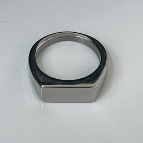 【Select】IM25AC_RG023 / Simple squarer ring（Silver）