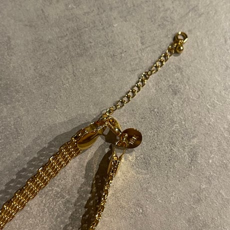 2510BR0100 / Metal mesh Bracelet（Gold）