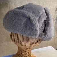 2501HW0071(S)/  Fur flight cap（Gray）