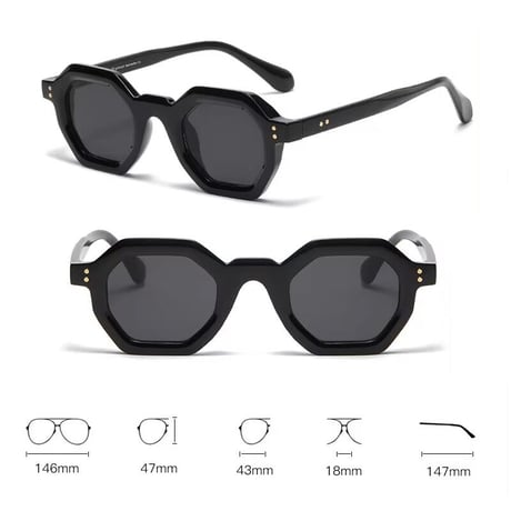 【 Legit Eyewear 】Sunglasses Kotoku (Demi/Clear)
