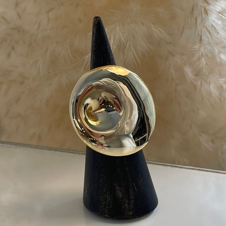 2405RG0471 / Circle hollow ring（Gold）