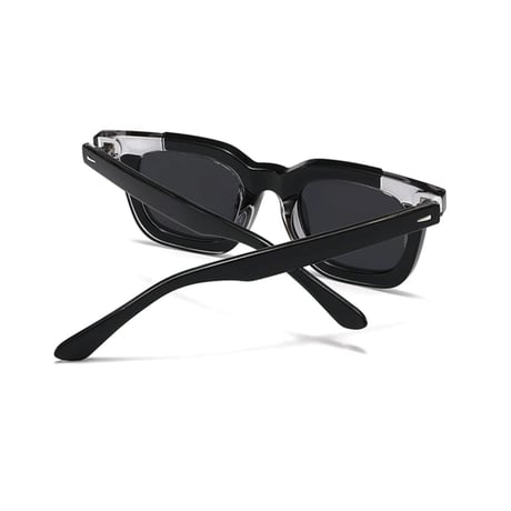 【 Legit Eyewear 】Sunglasses Konoe (Black Clear/Grey)
