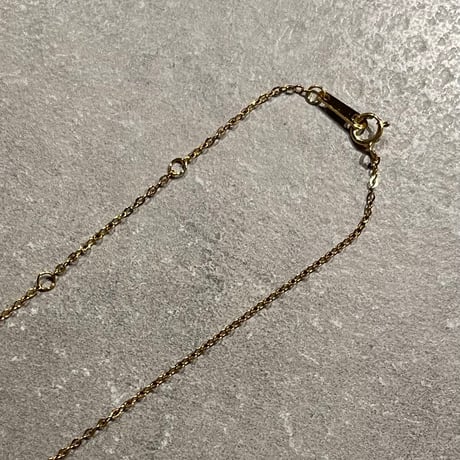 2502NC0288 / Twist mini heart Necklace（Gold）