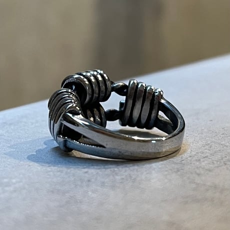 2505RG0634 / Double line Wrap ring（Silver）