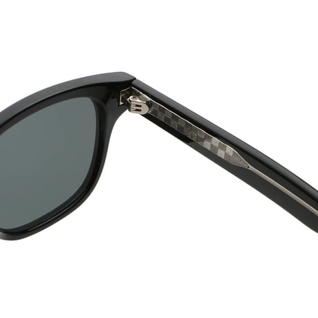 【 Select 】Classic Square Frame High Quality Sunglasses (Clear Beige/Lt Green)