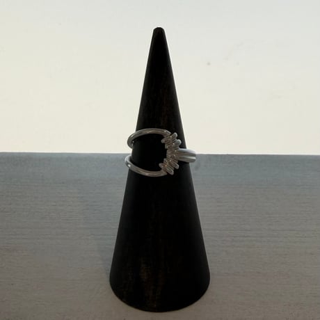 2604RG0768 / Asymmetry wrap ring（Silver）