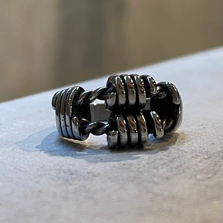 2505RG0634 / Double line Wrap ring（Silver）