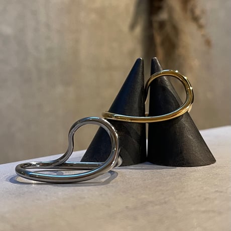 2504RG0617 / 2Way double finger ring（Silver）