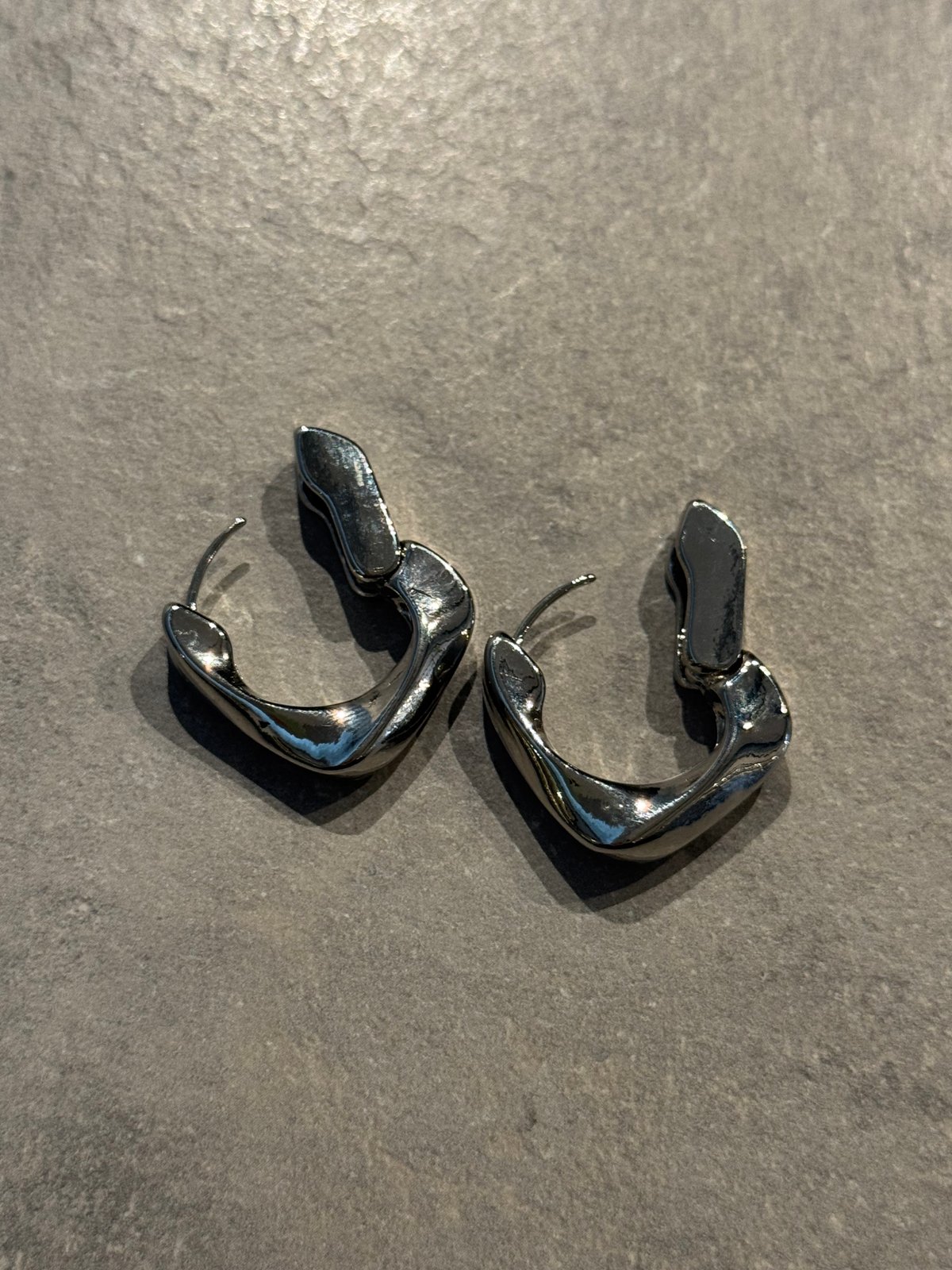 アクセサリー quip queint square hoop pierce square hoop pierce – quip queint
