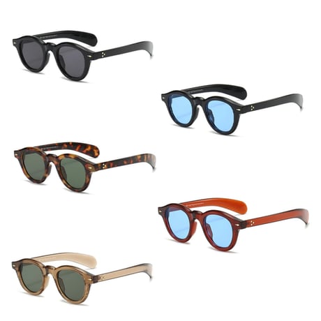 【 Legit Eyewear 】Sunglasses Keitai (Leopard/Green)