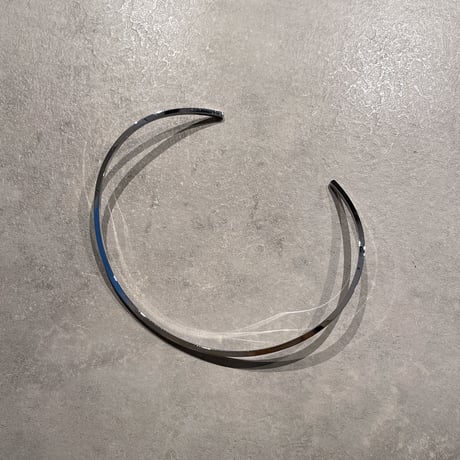 2303NC0184 / Metal wave choker（Silver）