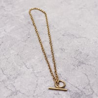 Metal Chain Metal Necklace（Gold）/ NC-025