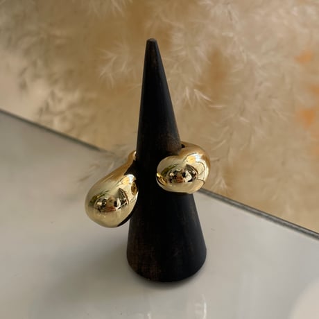 2403RG0415 / Double drop design ring（Gold）