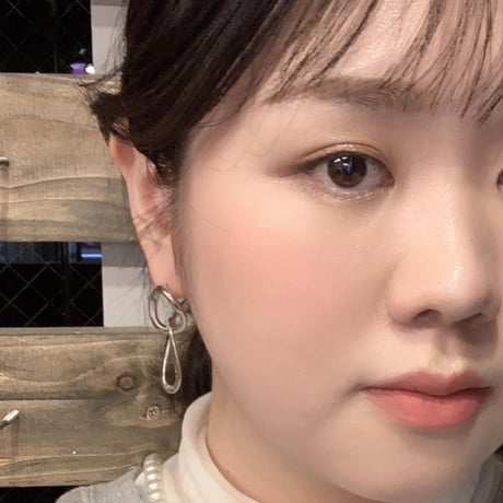 Double oval  hoop Pierce （GOLD）   /   2104-PR0118