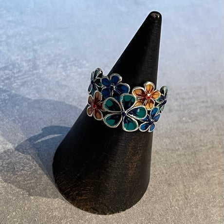 2506RG0657 /  Flower color ring（Silver）