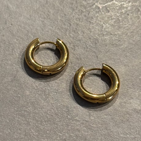 2504PR0773 / stainless  hoop Pierce（Gold）