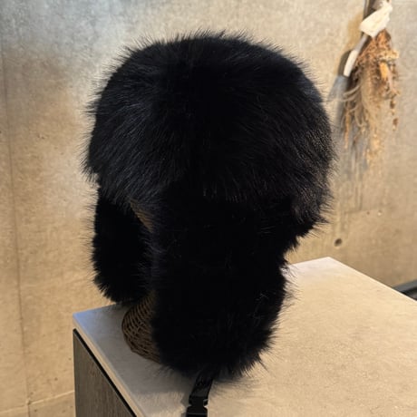 2412SL11047BK(S)/ Volume flight fur cap（Black）
