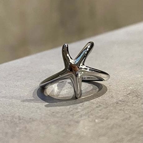 2505RG0620 / Asymmetry Star motif ring（Silver）