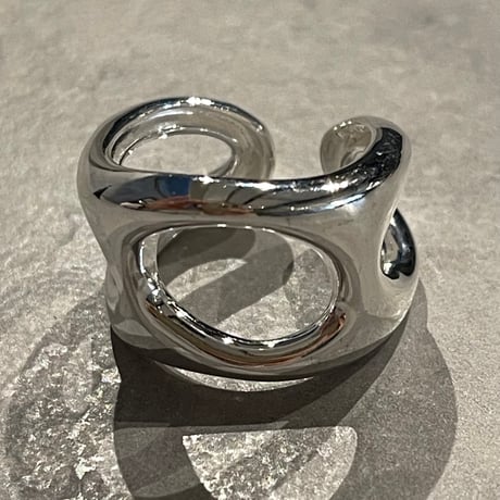 2501RG0562 / Irregular Hole ring（Silver）