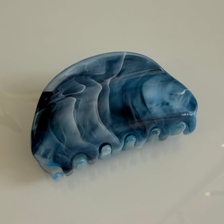 2606HA0089(S)/ Marble color Hair Clip（Blue）