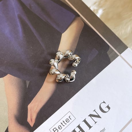 23SSEC002 / Spiral Ear Cuff（Silver）