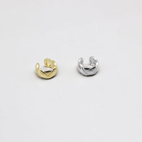 Metal Geometry Open Small  Earcuff （Gold） / EC075