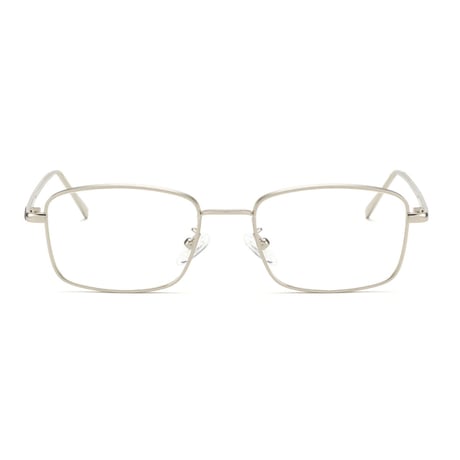 【 Select 】 IM26SG0190 / Slim Wire Square Sunglasses(Silver/Lt.Grey)
