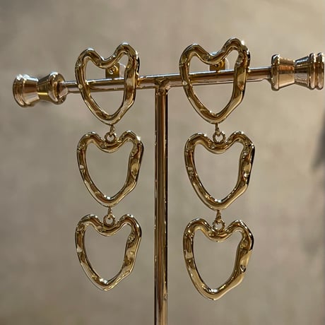 2503PR0756 / Craft Heart connect Pierce（Gold）