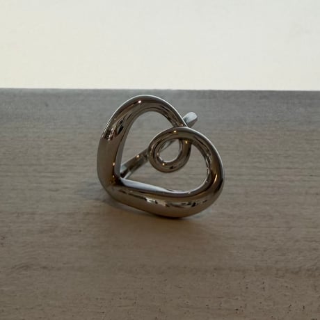 2605RG0787 / Twist heart ring（Silver）