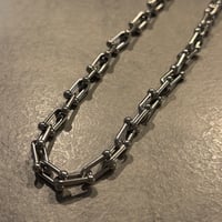 2510NC0366 / Utype chain Necklace（Silver）