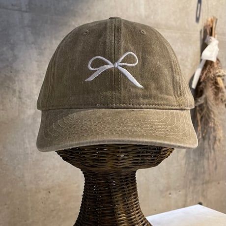 2503HW0076(S) / Ribbon emblem Wash Cap（Khaki）