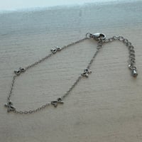 2606BR0142 / Mini Ribbon motif Bracelet（Silver）