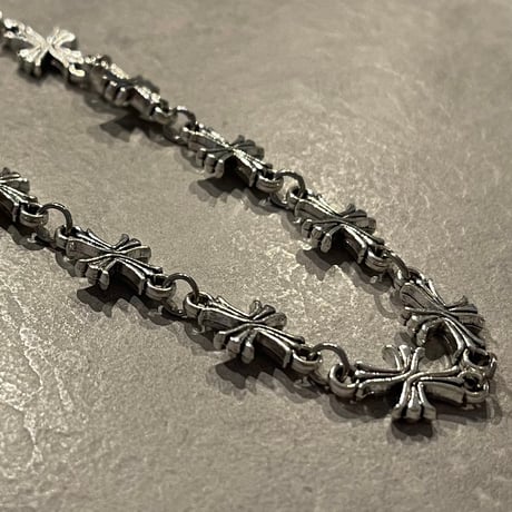 2510NC0363 /  Cross chain Necklace（Silver）