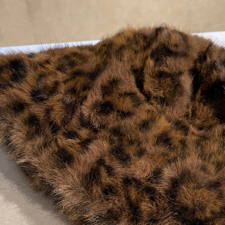 2602HW060(S) / Animal Fur Hat（Brown）