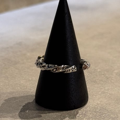 2502RG0580 / Heart twist design ring（Silver）