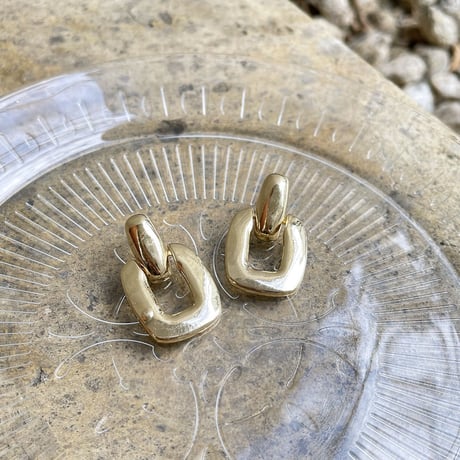 Metal chain pierce（Gold）/ 2201_PR0436