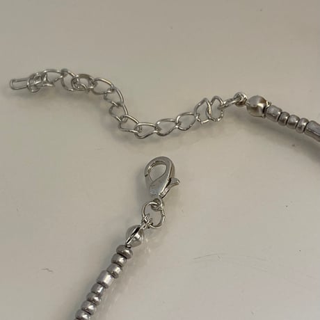 2409NC0262 / Simple beads necklace（Gold）