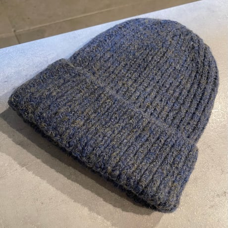 2509HW0105(S) / Mix Color Knit cap（Navy）