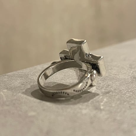 2511RG0701 / Cross turquoise ring（Silver）