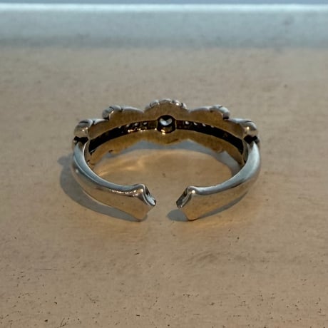 2606RG0800 / Zirconia cross ring（Silver）